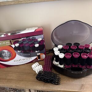 Remington Curl Envy Hair Setter With Thermal Wax Core, 20 Curlers W/ Clips